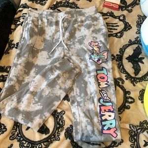 Tom and Jerry sweatpants NWT